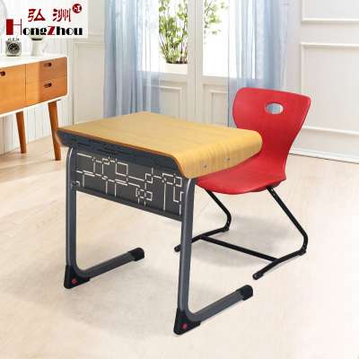 Single desks and chairs for Primary School Furniture student reading and writing table